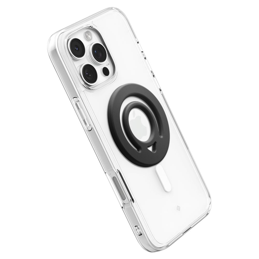SPIGEN DUAL POP MAG MAGSAFE BAGUE DE TÉLÉPHONE NOIRE