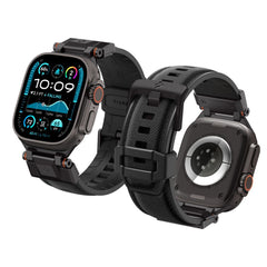 SPIGEN DURAPRO ARMOR APPLE WATCH 6 / 7 / 8 / 9 / 10 / SE / ULTRA 1 / 2 (44 / 45 / 46 / 49 MM) ÉDITION NOIRE