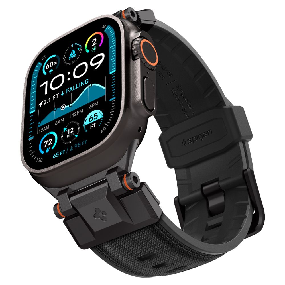 SPIGEN DURAPRO ARMOR APPLE WATCH 6 / 7 / 8 / 9 / 10 / SE / ULTRA 1 / 2 (44 / 45 / 46 / 49 MM) ÉDITION NOIRE