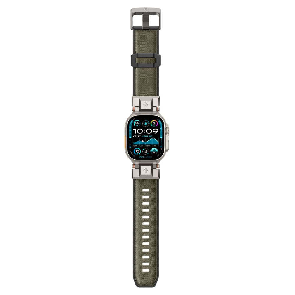 SPIGEN DURAPRO ARMOR APPLE WATCH 6 / 7 / 8 / 9 / 10 / SE / ULTRA 1 / 2 (44 / 45 / 46 / 49 MM) VERT MILITAIRE