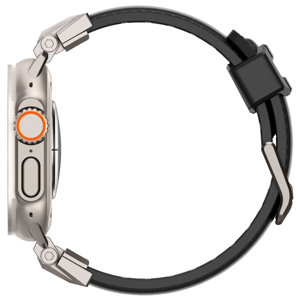 BRACELET SPIGEN DURAPRO ARMOR PU POUR APPLE WATCH 6 / 7 / 8 / 9 / 10 / SE / ULTRA 1 / 2 (44 / 45 / 46 / 49 MM) NOIR