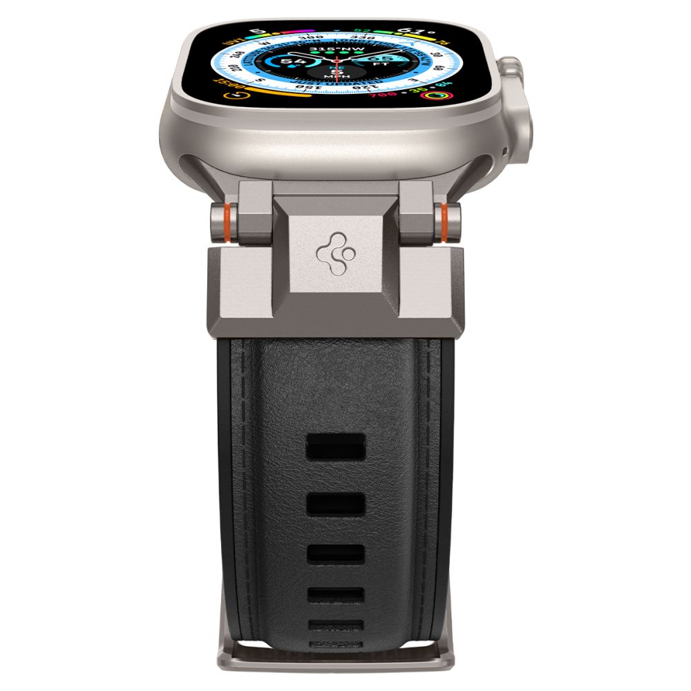 BRACELET SPIGEN DURAPRO ARMOR PU POUR APPLE WATCH 6 / 7 / 8 / 9 / 10 / SE / ULTRA 1 / 2 (44 / 45 / 46 / 49 MM) NOIR