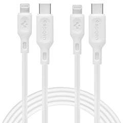 SPIGEN DURASYNC MFI CÂBLE LIGHTING 2-PACK 100CM BLANC