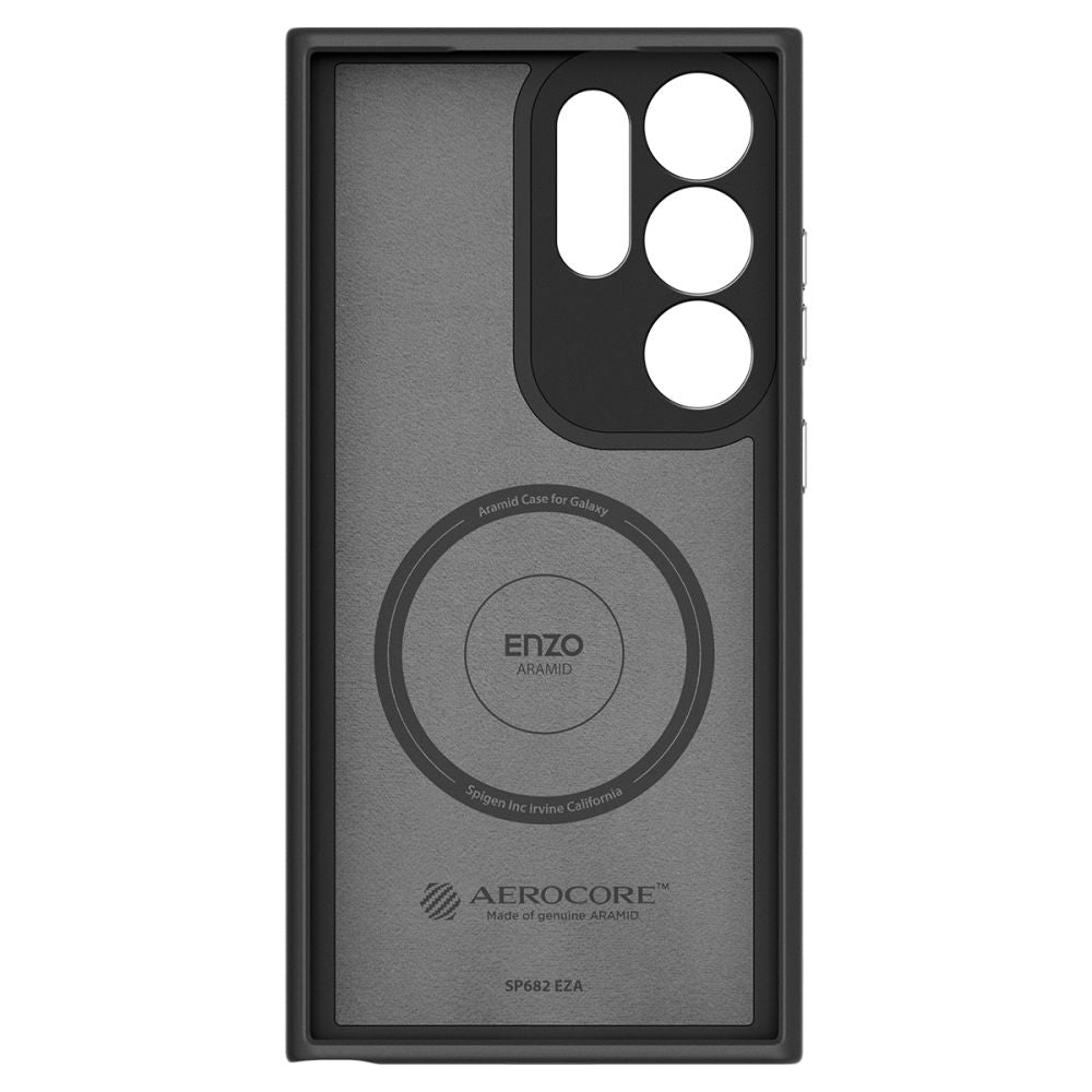COQUE SPIGEN ENZO ARAMID GALAXY S24 ULTRA NOIR MATTE
