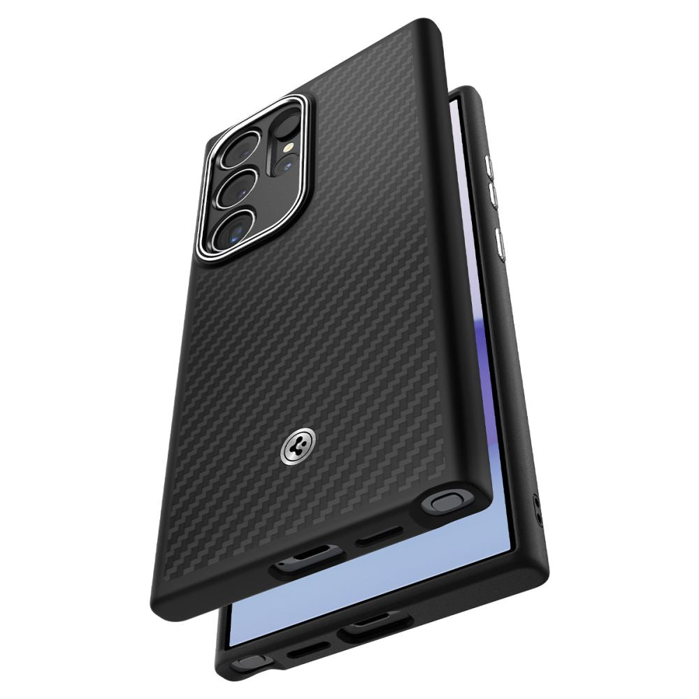 COQUE SPIGEN ENZO ARAMID GALAXY S24 ULTRA NOIR MATTE