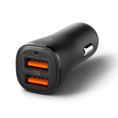 Chargeur de voiture SPIGEN ESSENTIAL EV302 2 ports 30W noir