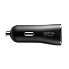 Chargeur de voiture SPIGEN ESSENTIAL EV302 2 ports 30W noir