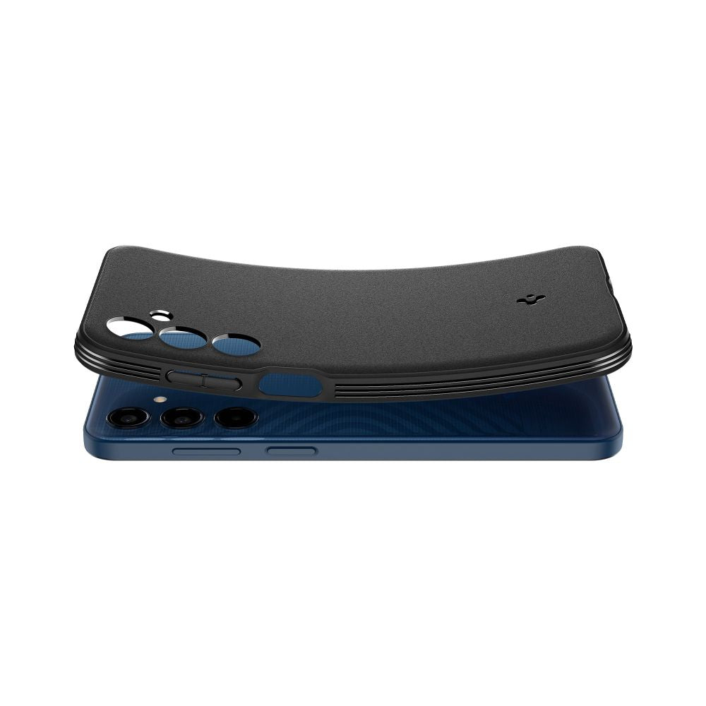 SPIGEN ESSENTIAL SANDBLAST GALAXY M35 5G NOIR MATTE