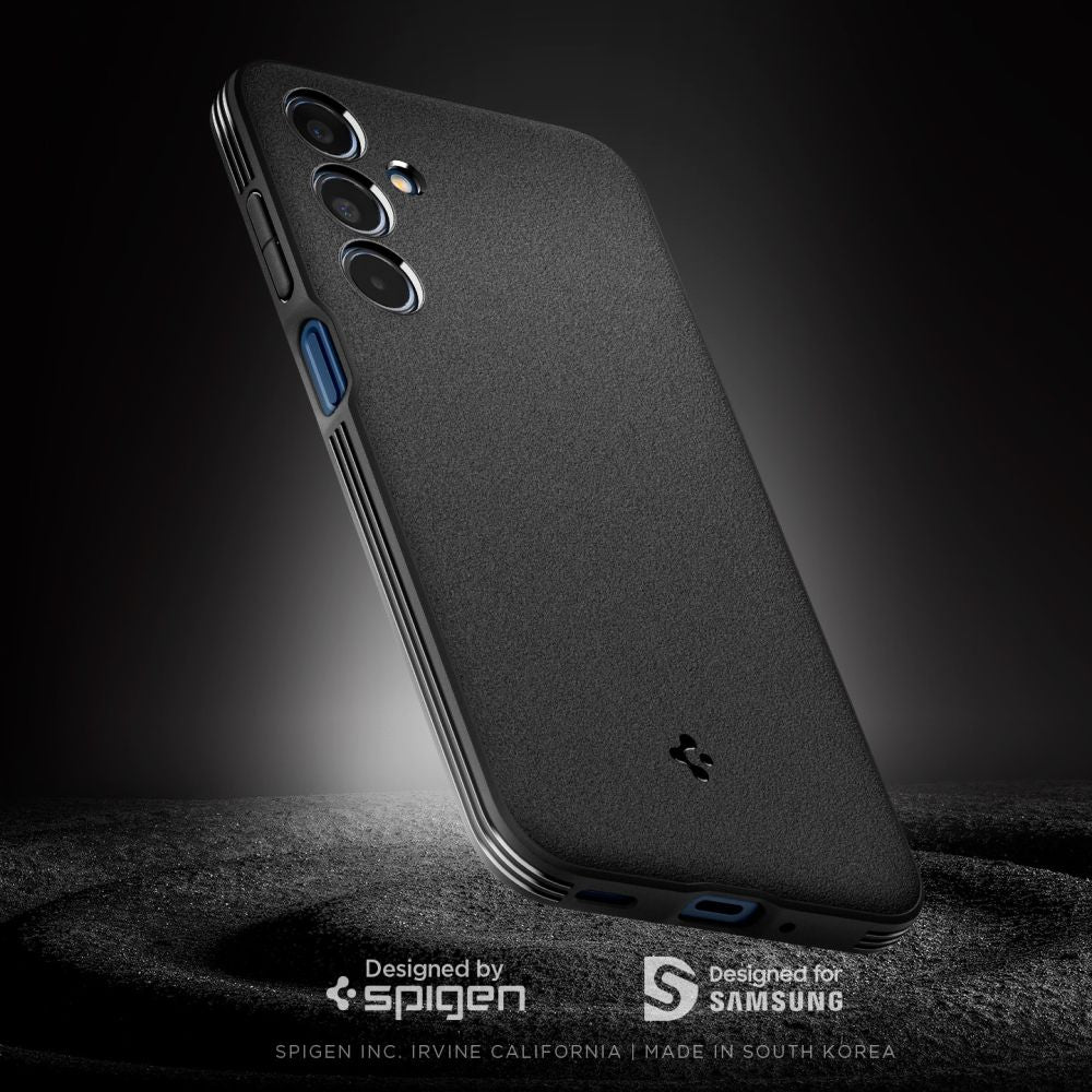SPIGEN ESSENTIAL SANDBLAST GALAXY M35 5G NOIR MATTE