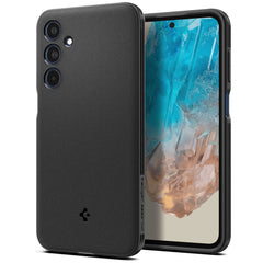SPIGEN ESSENTIAL SANDBLAST GALAXY M35 5G NOIR MATTE