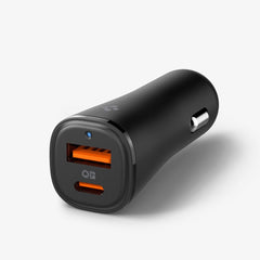 SPIGEN EV482 ARCSTATION CHARGEUR DE VOITURE ESSENTIEL 48W NOIR