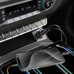 SPIGEN EV482 ARCSTATION CHARGEUR DE VOITURE ESSENTIEL 48W NOIR