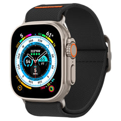 BRACELET SPIGEN FIT LITE ULTRA POUR APPLE WATCH 6 / 7 / 8 / 9 / 10 / SE / ULTRA 1 / 2 (44 / 45 / 46 / 49 MM) NOIR