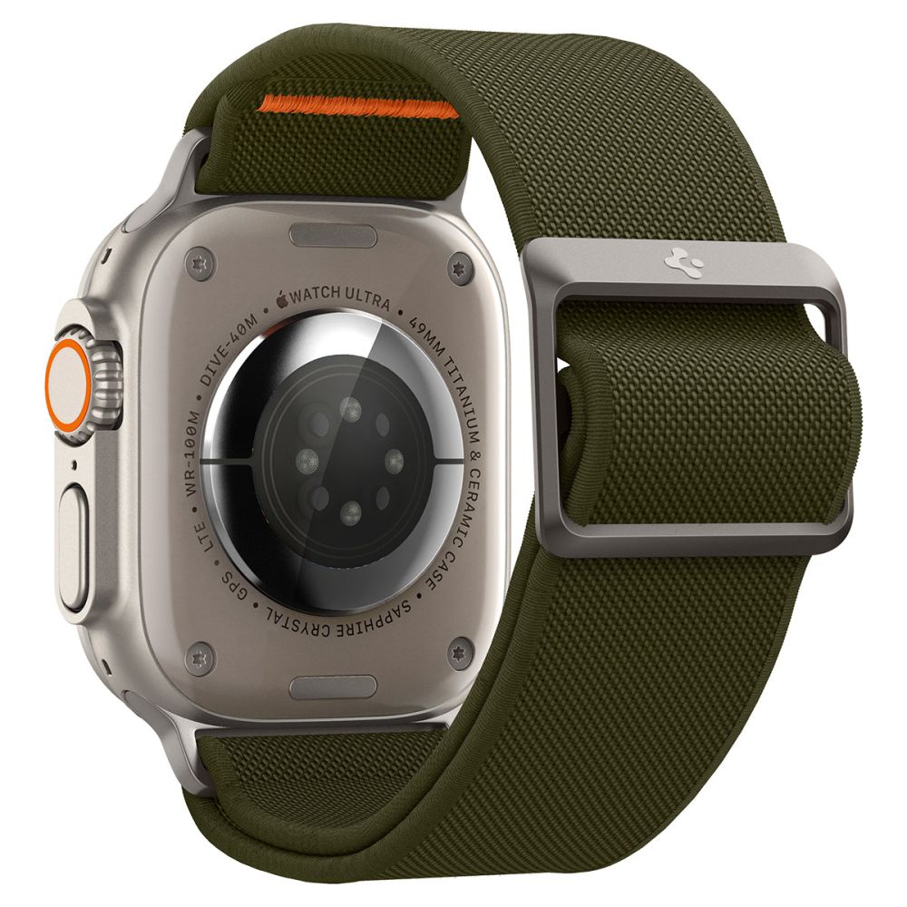 BRACELET SPIGEN FIT LITE ULTRA POUR APPLE WATCH 6 / 7 / 8 / 9 / 10 / SE / ULTRA 1 / 2 (44 / 45 / 46 / 49 MM) KHAKI