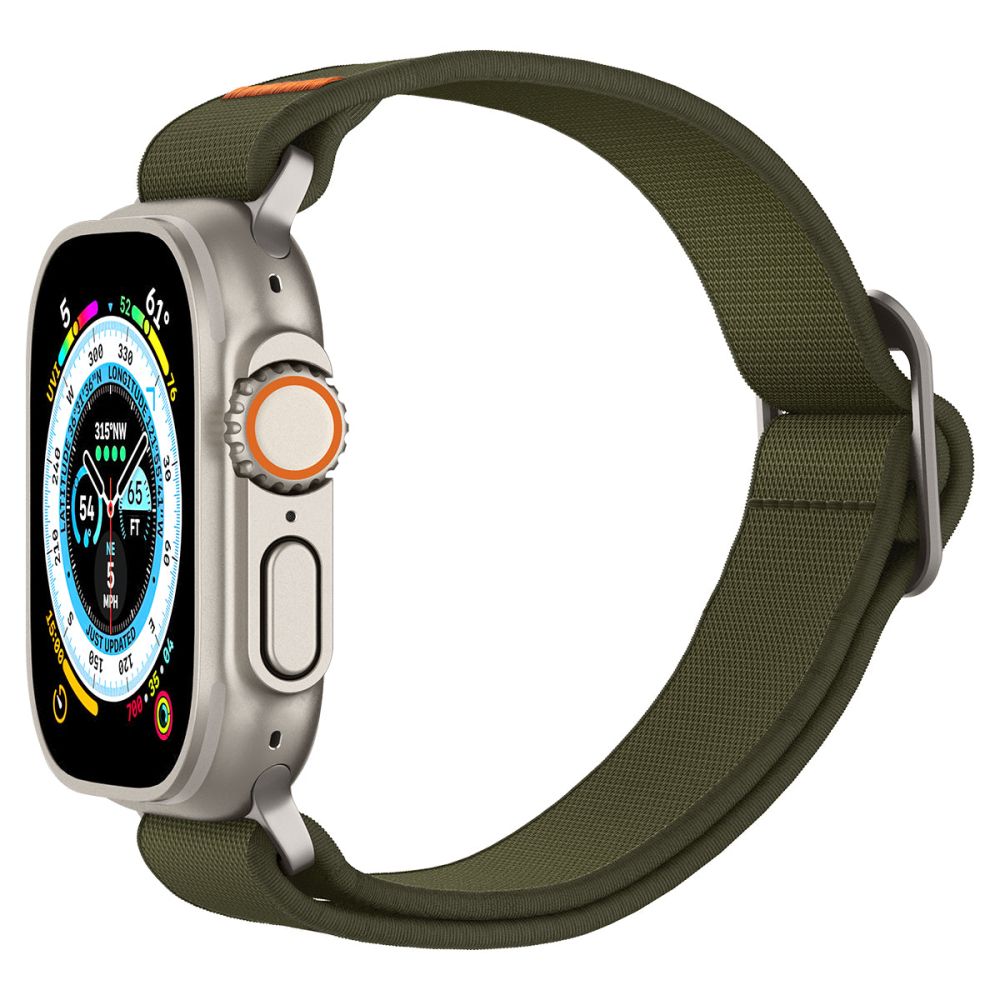 BRACELET SPIGEN FIT LITE ULTRA POUR APPLE WATCH 6 / 7 / 8 / 9 / 10 / SE / ULTRA 1 / 2 (44 / 45 / 46 / 49 MM) KHAKI