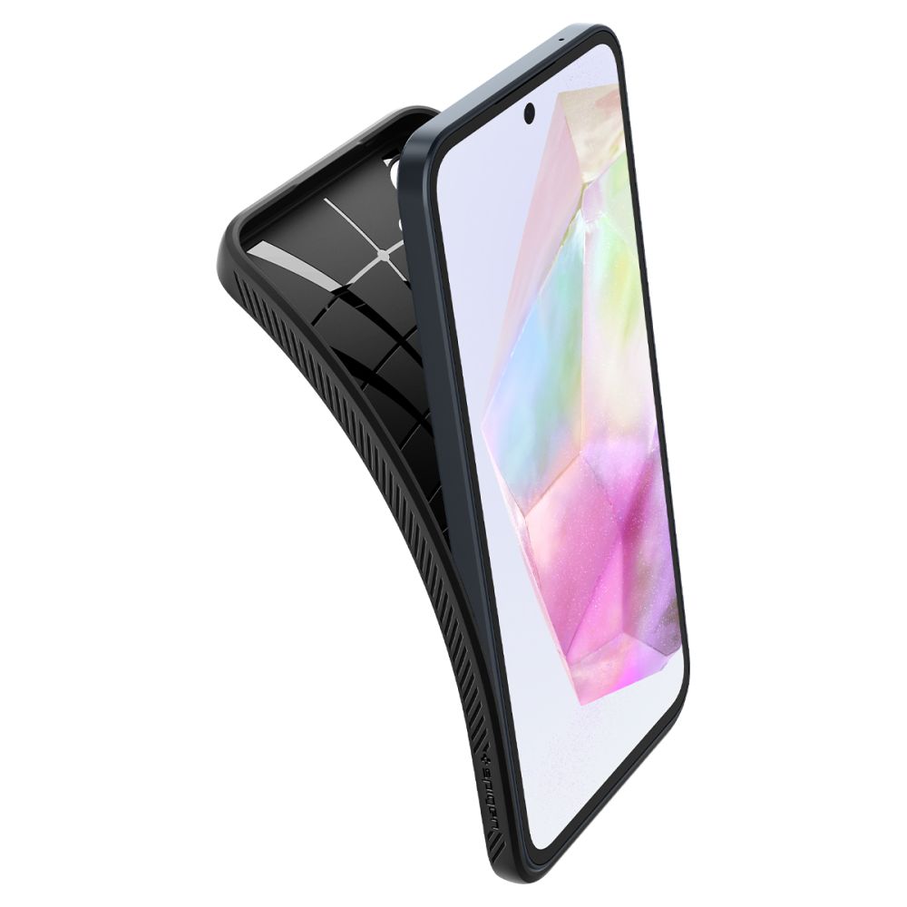 COQUE SPIGEN LIQUID AIR GALAXY A35 5G NOIR MAT