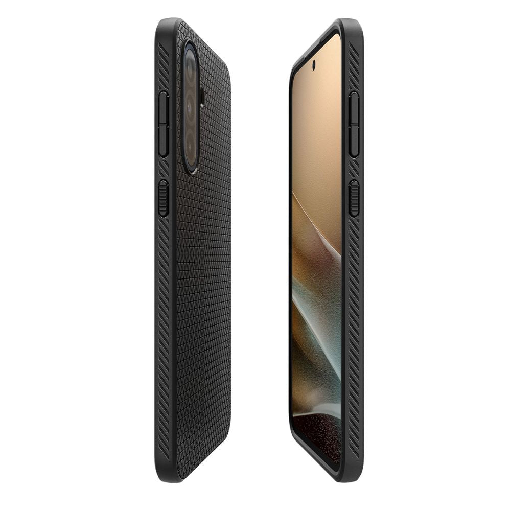 COQUE SPIGEN LIQUID AIR GALAXY A36 5G NOIR MAT