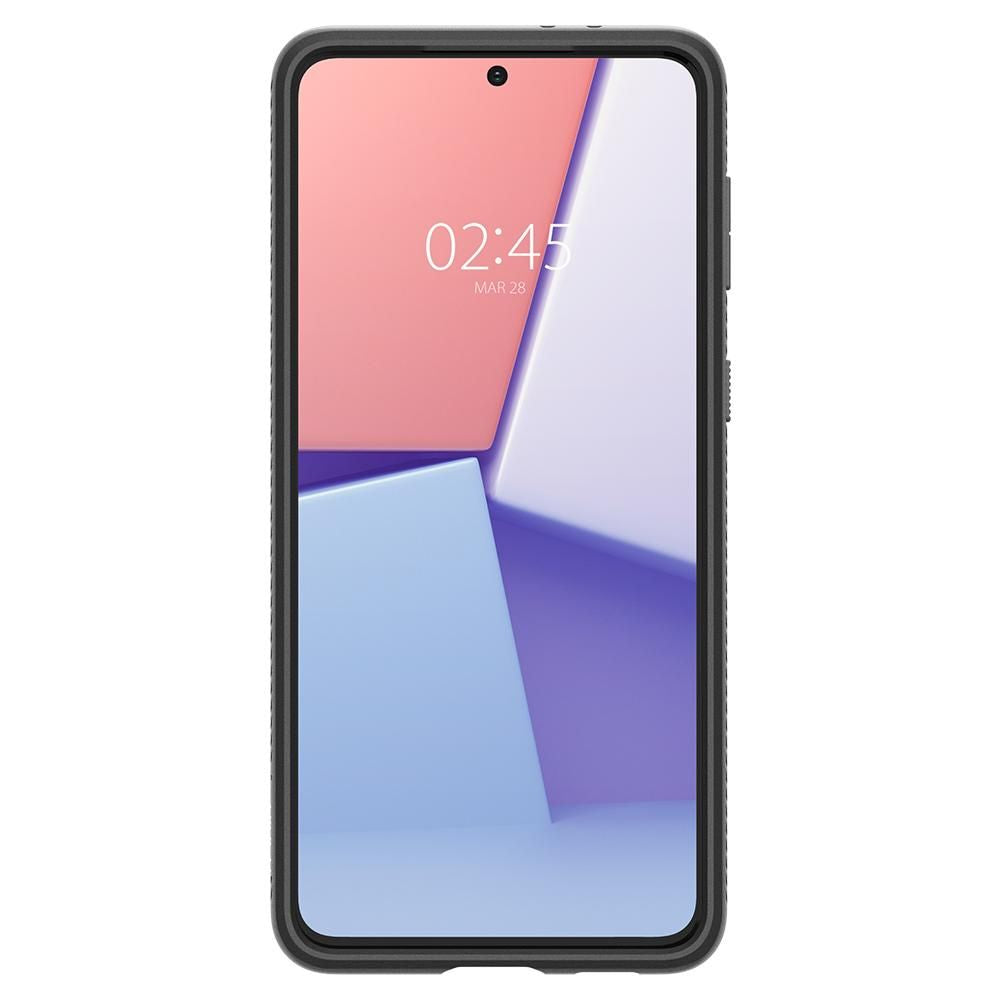 COQUE SPIGEN LIQUID AIR GALAXY S21 NOIR MATTE