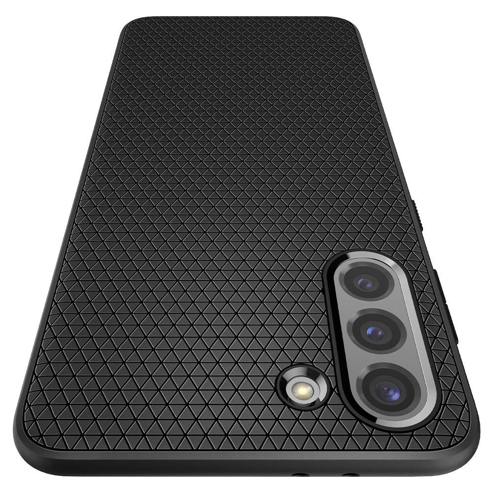 COQUE SPIGEN LIQUID AIR GALAXY S21 NOIR MATTE