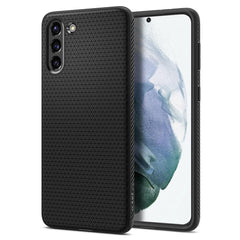 COQUE SPIGEN LIQUID AIR GALAXY S21 NOIR MATTE