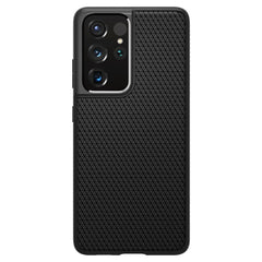 COQUE SPIGEN LIQUID AIR GALAXY S21 ULTRA NOIR MATTE