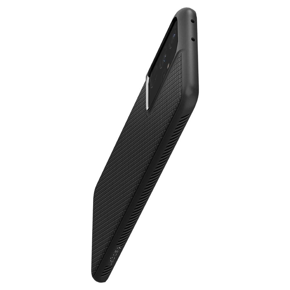 COQUE SPIGEN LIQUID AIR GALAXY S21 ULTRA NOIR MATTE