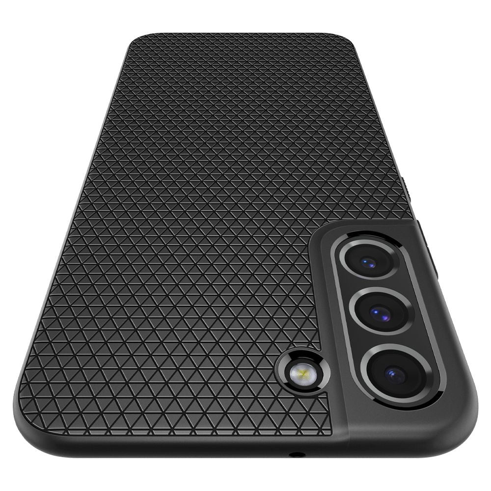 COQUE SPIGEN LIQUID AIR GALAXY S22 NOIR MATTE