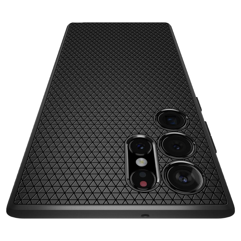 COQUE SPIGEN LIQUID AIR GALAXY S22 ULTRA NOIR MATTE