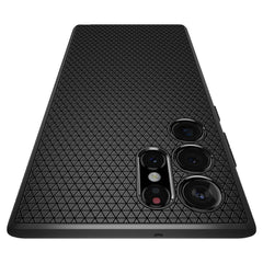 COQUE SPIGEN LIQUID AIR GALAXY S22 ULTRA NOIR MATTE