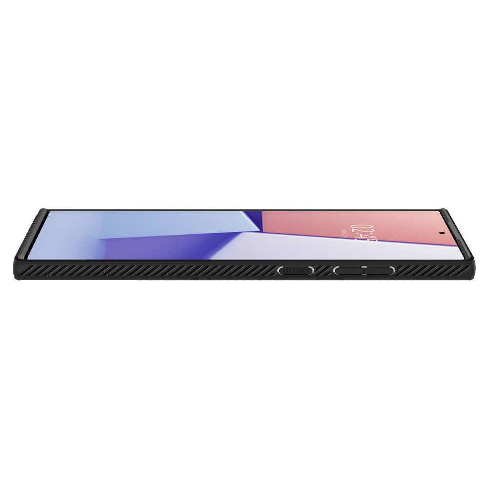 COQUE SPIGEN LIQUID AIR GALAXY S22 ULTRA NOIR MATTE