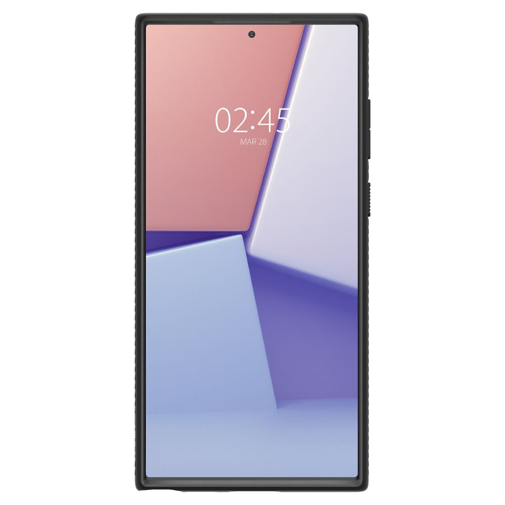 COQUE SPIGEN LIQUID AIR GALAXY S22 ULTRA NOIR MATTE