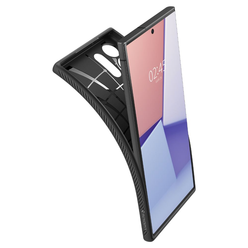 COQUE SPIGEN LIQUID AIR GALAXY S23 ULTRA NOIR MATTE