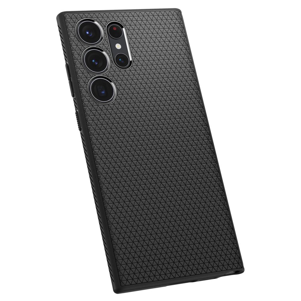 COQUE SPIGEN LIQUID AIR GALAXY S23 ULTRA NOIR MATTE