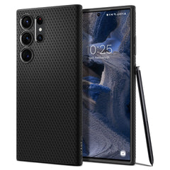 COQUE SPIGEN LIQUID AIR GALAXY S23 ULTRA NOIR MATTE