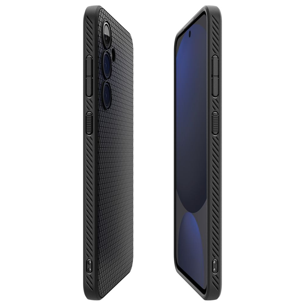 COQUE SPIGEN LIQUID AIR GALAXY S24 FE NOIR MATTE