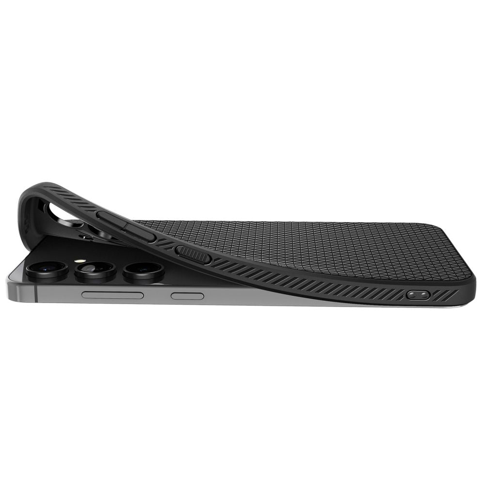 COQUE SPIGEN LIQUID AIR GALAXY S24 FE NOIR MATTE