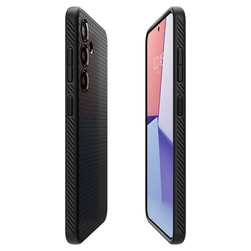 COQUE SPIGEN LIQUID AIR GALAXY S24+ PLUS NOIR MATTE