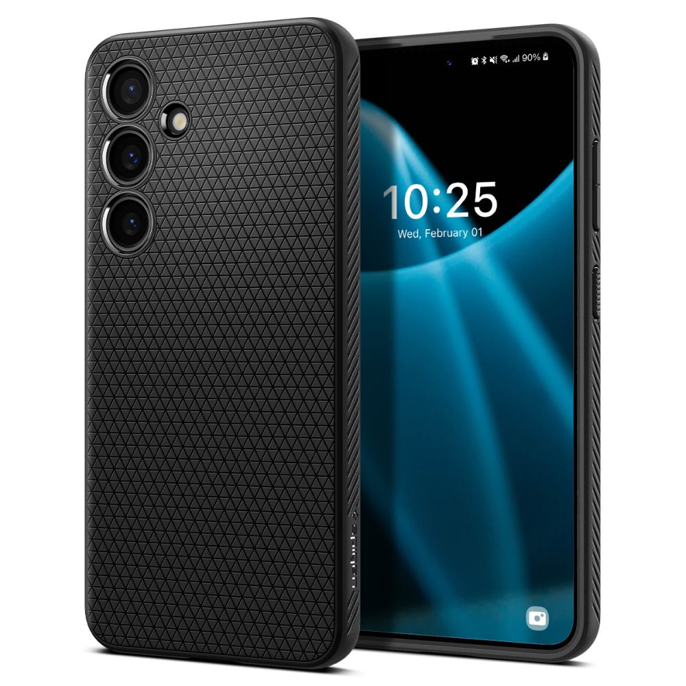 COQUE SPIGEN LIQUID AIR GALAXY S24+ PLUS NOIR MATTE