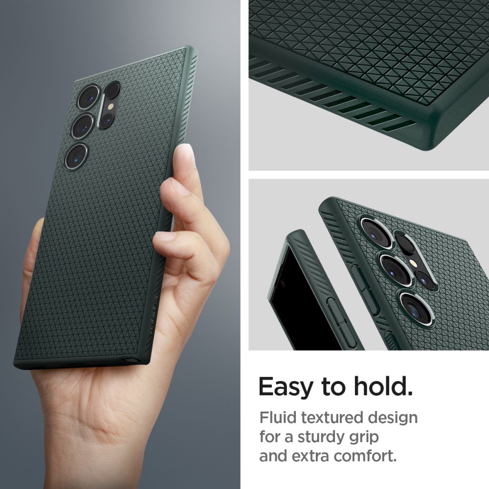 COQUE SPIGEN LIQUID AIR GALAXY S24 ULTRA ABYSS GREEN