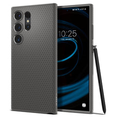 COQUE SPIGEN LIQUID AIR GALAXY S24 ULTRA MARBLE GRIS