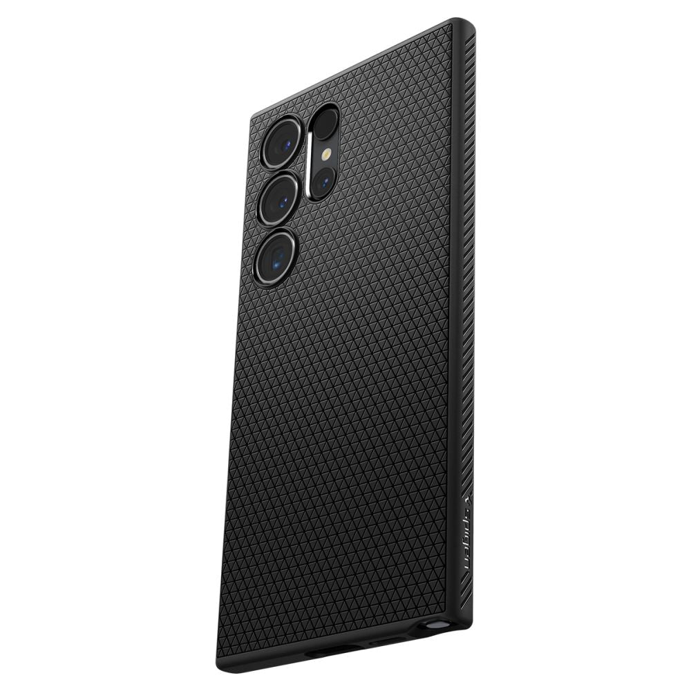 COQUE SPIGEN LIQUID AIR GALAXY S24 ULTRA NOIR MATTE