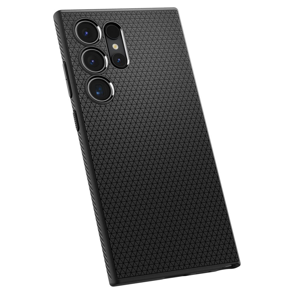 COQUE SPIGEN LIQUID AIR GALAXY S24 ULTRA NOIR MATTE