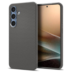 COQUE SPIGEN LIQUID AIR GALAXY S25+ PLUS MARBLE GRIS