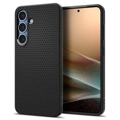 COQUE SPIGEN LIQUID AIR GALAXY S25+ PLUS NOIR MATTE