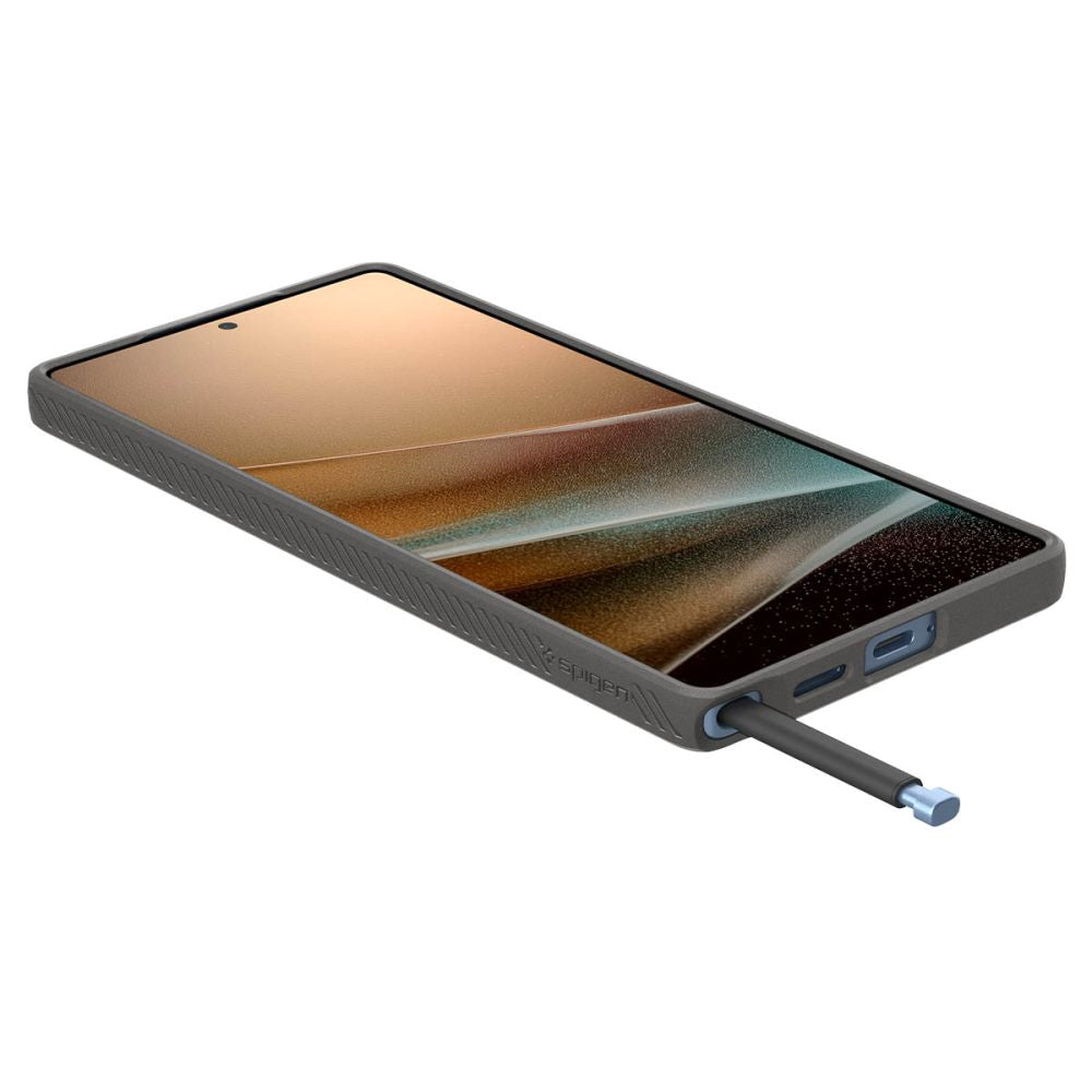 COQUE SPIGEN LIQUID AIR GALAXY S25 ULTRA MARBLE GRIS