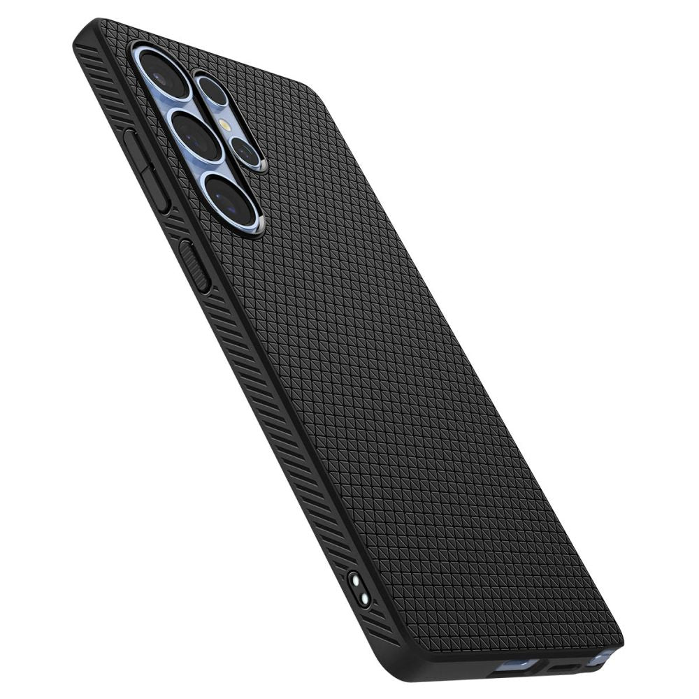COQUE SPIGEN LIQUID AIR GALAXY S25 ULTRA NOIR MATTE