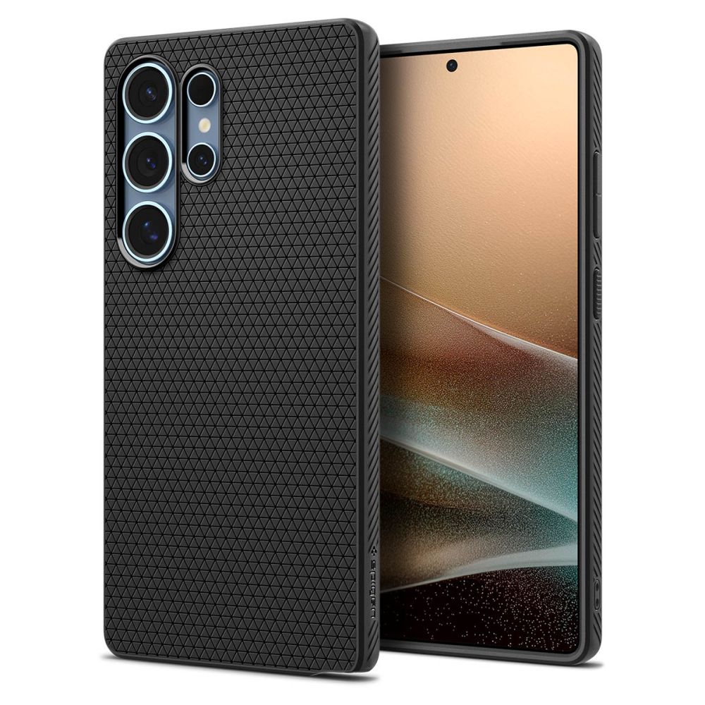 COQUE SPIGEN LIQUID AIR GALAXY S25 ULTRA NOIR MATTE