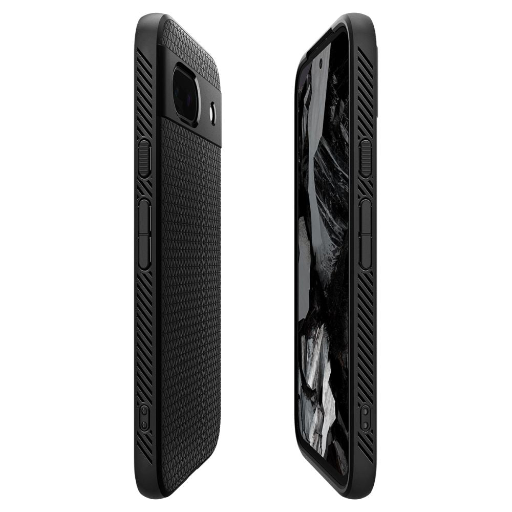 COQUE SPIGEN LIQUID AIR GOOGLE PIXEL 8A NOIR MATTE