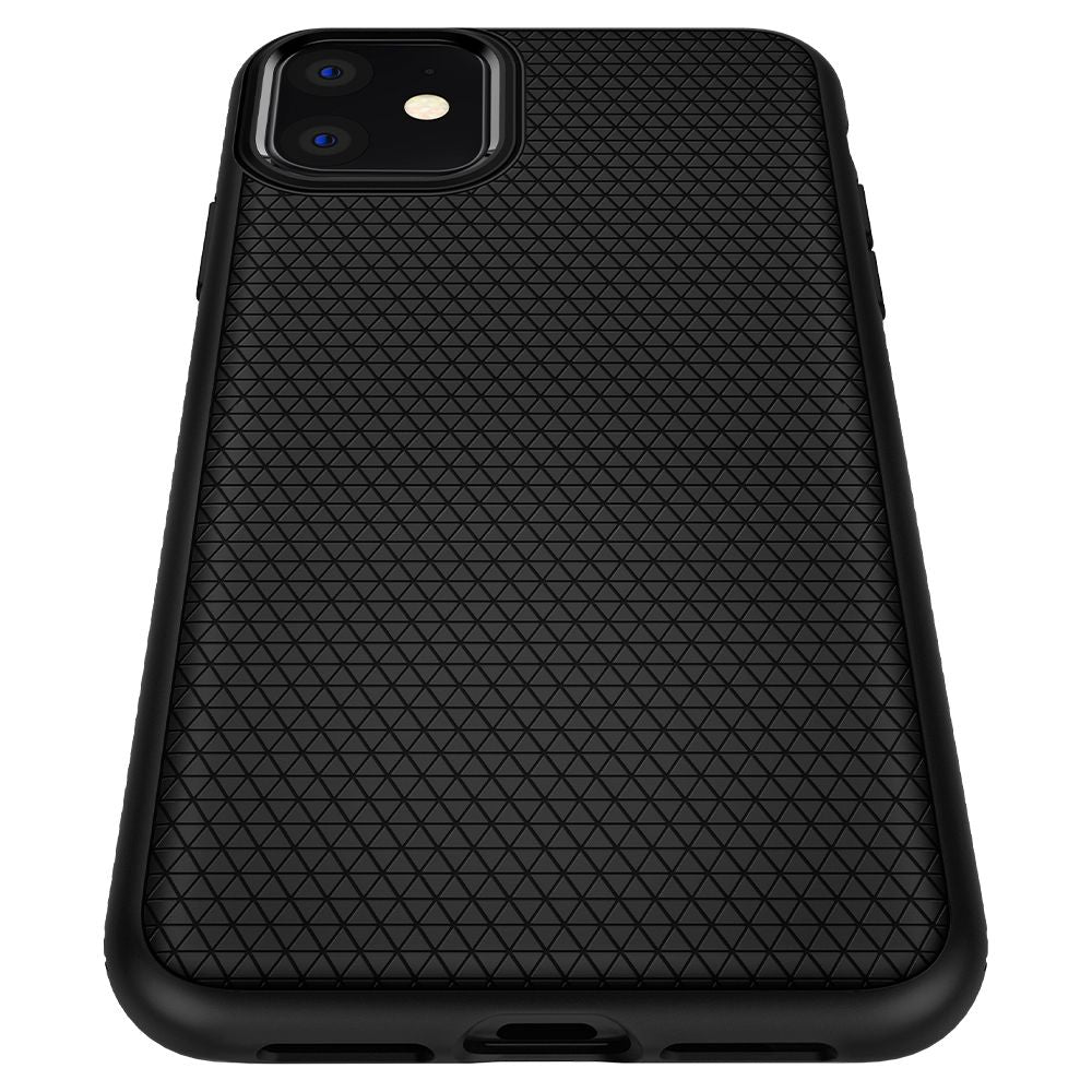 COQUE SPIGEN LIQUID AIR IPHONE 11 NOIR MAT