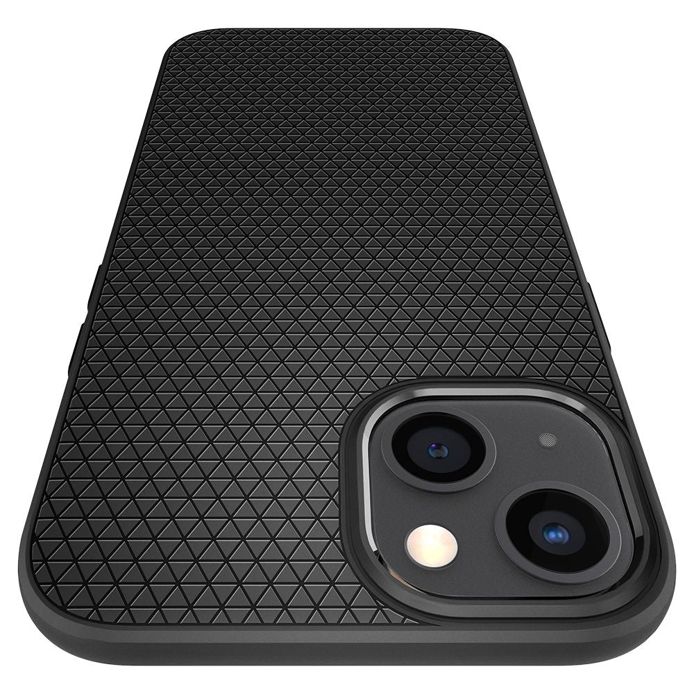 COQUE SPIGEN LIQUID AIR IPHONE 13 NOIR MAT